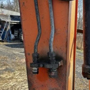 foto 12.5t bagr ofset guma Terex HR42 Schaeff mimoosé rýpání