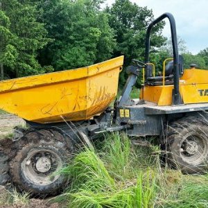 foto 6t dumper 4x4 otoč SPZ! Terex TA6