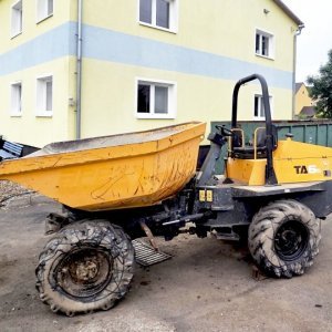 foto 6t dumper 4x4 otoč SPZ! Terex TA6
