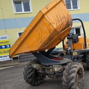 foto 6t dumper 4x4 otoč SPZ! Terex TA6