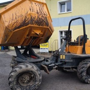 foto 6t dumper 4x4 otoč SPZ! Terex TA6