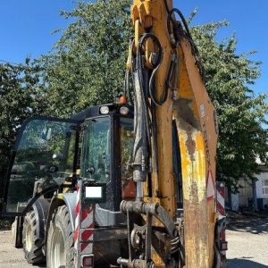 foto Terex TLB890 joystick SPZ traktorbagr rypadlo-nakladač