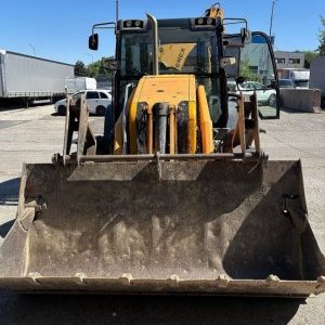foto Terex TLB890 joystick SPZ traktorbagr rypadlo-nakladač