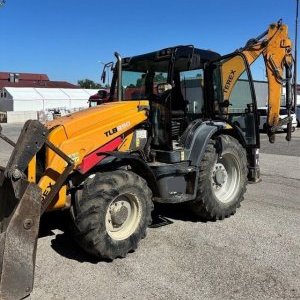 foto Terex TLB890 joystick SPZ traktorbagr rypadlo-nakladač