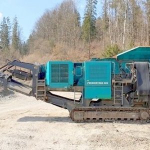 foto 49t mobil drtič 400t/h čelist Terex Powerscreen Premiertrak